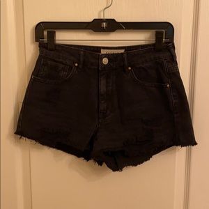 PacSun High Rise Festival Jean Shorts